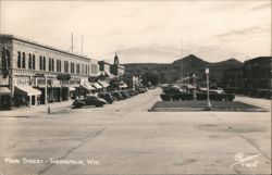 Main Street, Thermopolis Postcard