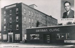 Hotel Ortman & Ortman Clinic, Dr. H.W. Ortman Postcard