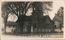 Presbyterian Church, Dexter, IA Postcard