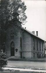 First Presbyterian Church, Bellevue, Iowa, Founded 1858 Postcard