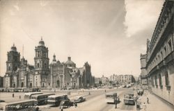 Metropolitan Cathedral, Zocalo Postcard