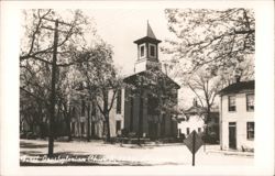 First Presbyterian Church, Morrison, IL, 1909 Postcard
