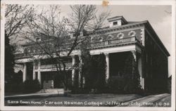 Sara Swan Home - Carson Newman College - Jefferson City, Tenn. Postcard