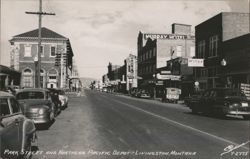 Park Street and Northern Pacific Depot Postcard