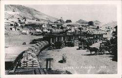 Depot at Tonopah, 1904 (Repro) Postcard