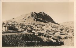 Tonopah Nevada Mining Town View Postcard