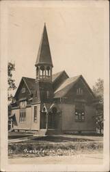 Presbyterian Church, Ellsworth Postcard