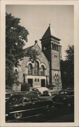 1st Presbyterian Church, Erected 1894, Urbana, OH Postcard