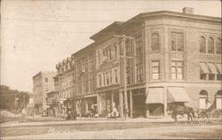 Main Street, Houlton, ME Postcard