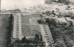 The Colony, Hulls Cove, Maine Postcard