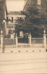 Entrance L. D. M. Sweat Memorial Art Museum Postcard