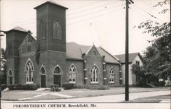 Presbyterian Church, Brookfield, MO Postcard