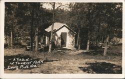 A Cabin in Tourist Park, Long Pine, NE Postcard
