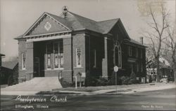 Presbyterian Church, Effingham, IL Postcard