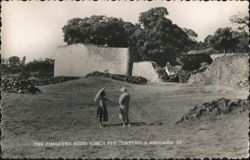 The Zimbabwe Ruins (Circa 9th Century), S. Rhodesia Postcard