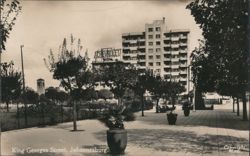 King Georges Street, Johannesburg, Chevrolet Sign Postcard