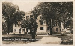 Jackson Co. Court House, Holton Postcard