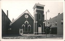 Presbyterian Church, Springfield, KY Postcard