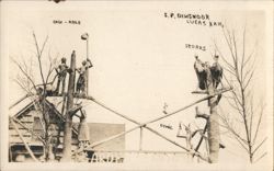 S.P. Dinsmoor's Garden of Eden Sculptures, Lucas, KS Postcard