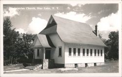 Presbyterian Church, Star Lake, NY Postcard