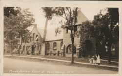 Presbyterian Church, Port Henry Postcard