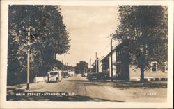 Main Street, Ayers Cliff Postcard