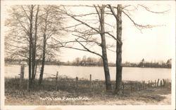 North Lake, Bangor, Michigan Postcard