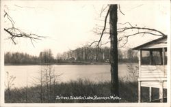Silver Saddle Lake, Bangor Postcard
