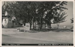 The Pavilion, Indian Rocks Beach, Florida Postcard