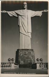 Christ the Redeemer Statue, Rio de Janeiro Postcard