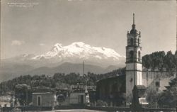 Iztaccihuatl Volcano from Tlalmanalco Postcard