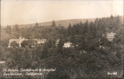 St. Helena Sanitarium & Hospital, California Postcard