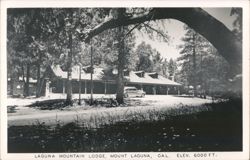 Laguna Mountain Lodge, Mount Laguna, CA Postcard