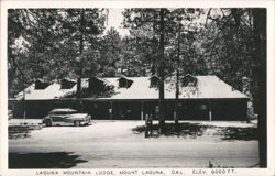 Laguna Mountain Lodge, Mount Laguna, CA Postcard