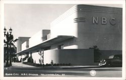 Radio City NBC Studios, Hollywood Postcard