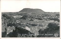 The Amboy Crater - Active between 500-600 years ago - Calif. on U.S. 66 Postcard