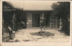 The Log Cabin, Green Verdugo Hills, Tujunga CA Postcard