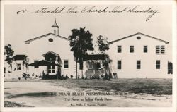 Miami Beach Presbyterian Church, 71st St at Indian Creek Dr Postcard