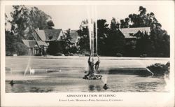 Administration Building, Forest Lawn Memorial-Park Postcard