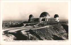 Griffith Observatory, Los Angeles Postcard