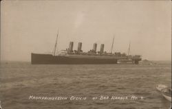 Kronprinzessin Cecilie at Bar Harbor Postcard