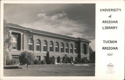 University of Arizona Library, Tucson Postcard
