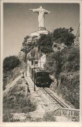 Christ the Redeemer, Corcovado Funicular Postcard