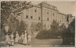 Kinder Klinik, Lazarettgasse 14, Vienna Postcard