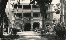 Hotel Sans Souci, P. Ceuta signature Postcard