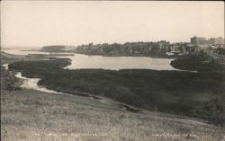 The Lake at Betteravia, CA Postcard