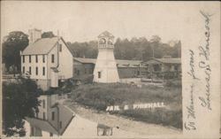 Jail & Firehall, Preserving Company Factory Postcard