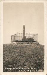Geographical Center U.S. Monument, Fort Riley Postcard