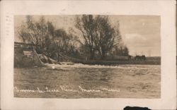 Pomme de Terre River, Morris, MN Postcard