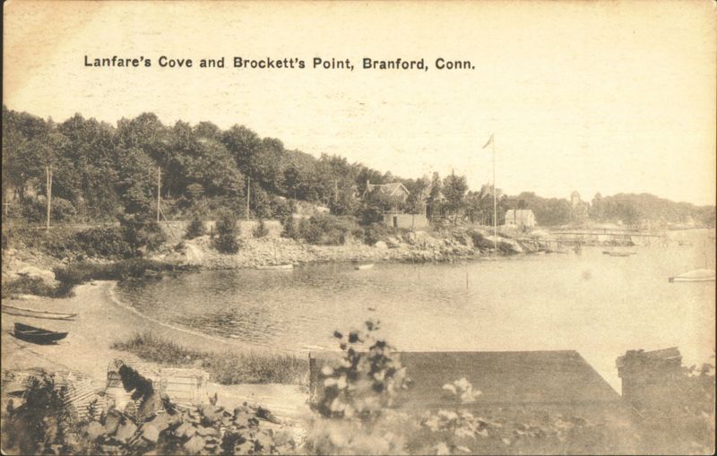 Lanfare's Cove and Brockett's Point Branford Connecticut